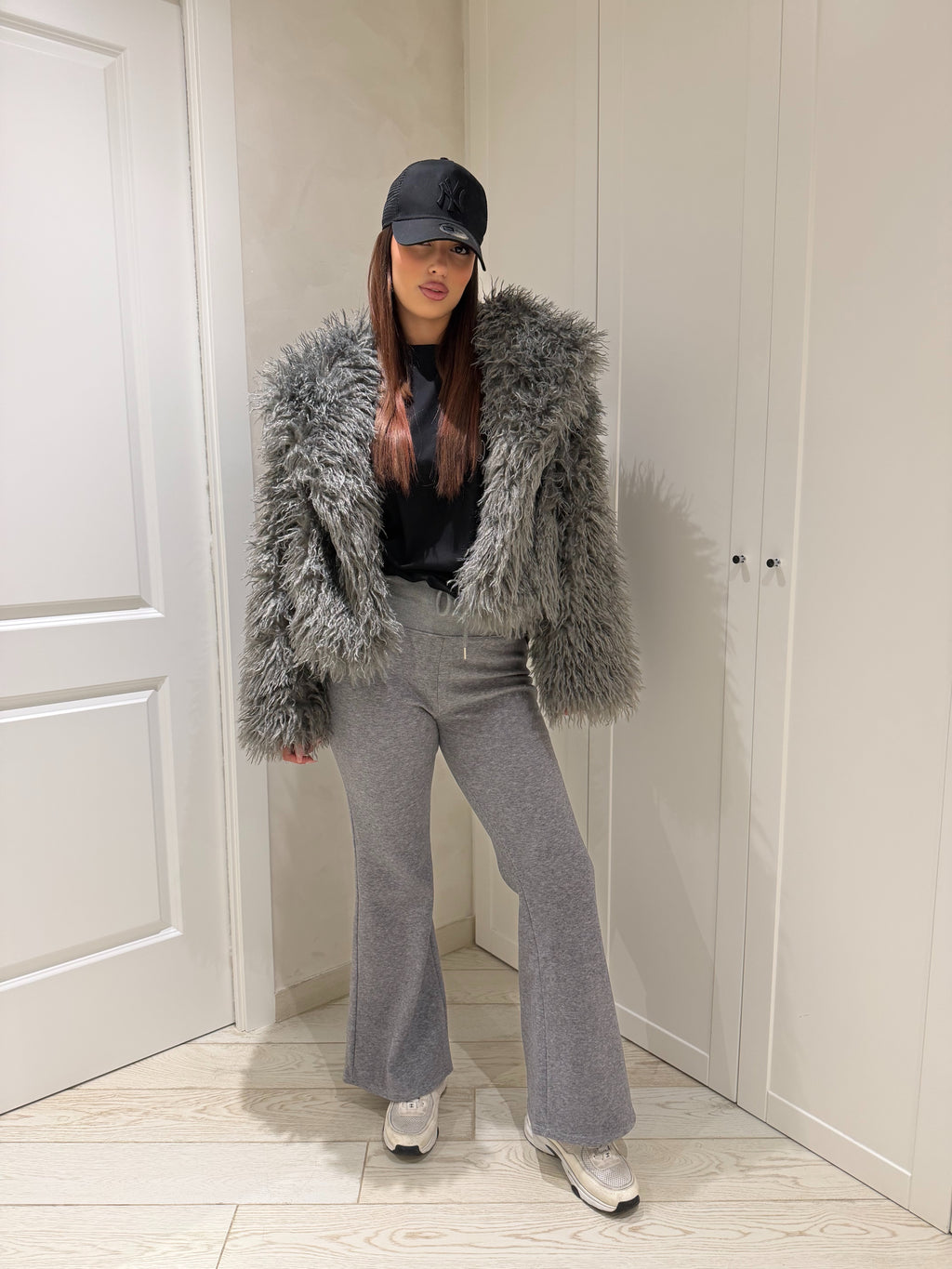 eco-pelliccia mongolia puffy