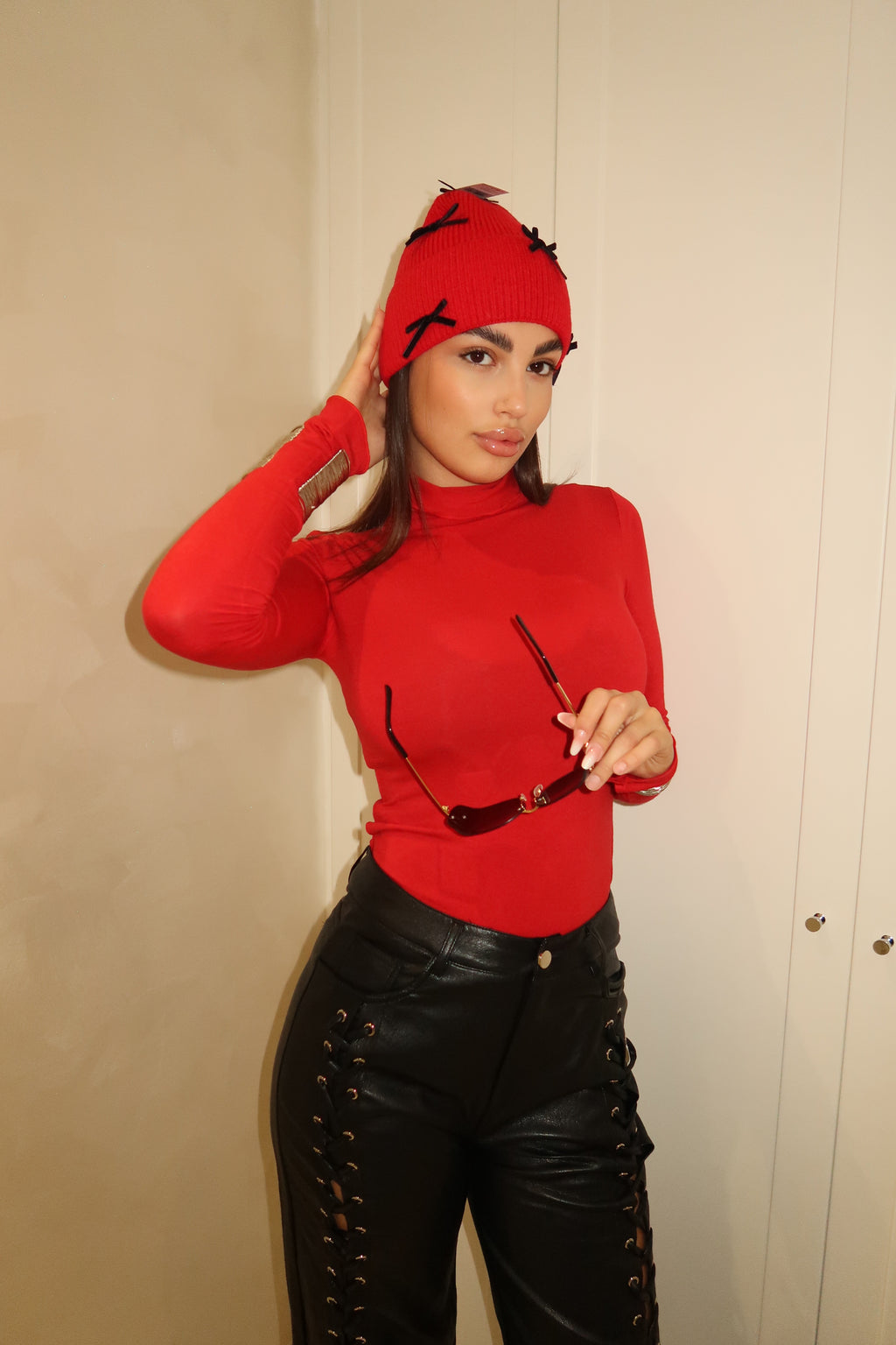 Lupetto Velato Rosso