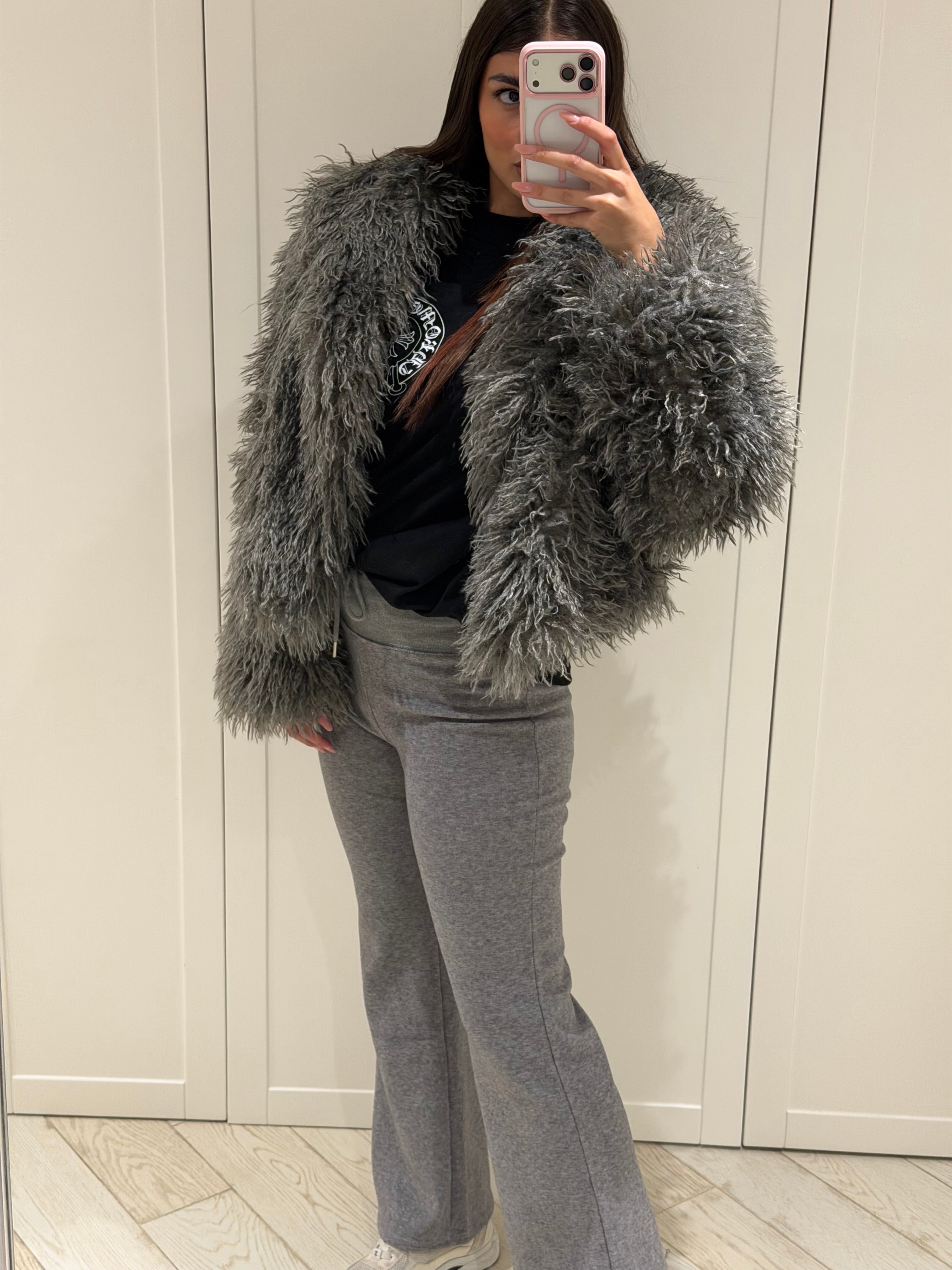 eco-pelliccia mongolia puffy